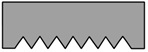 V notch (triangular pointed notch)